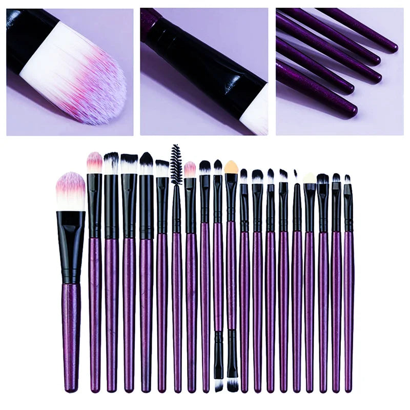 20Pcs Makeup Brush Set – Professional Cosmetic Brushes