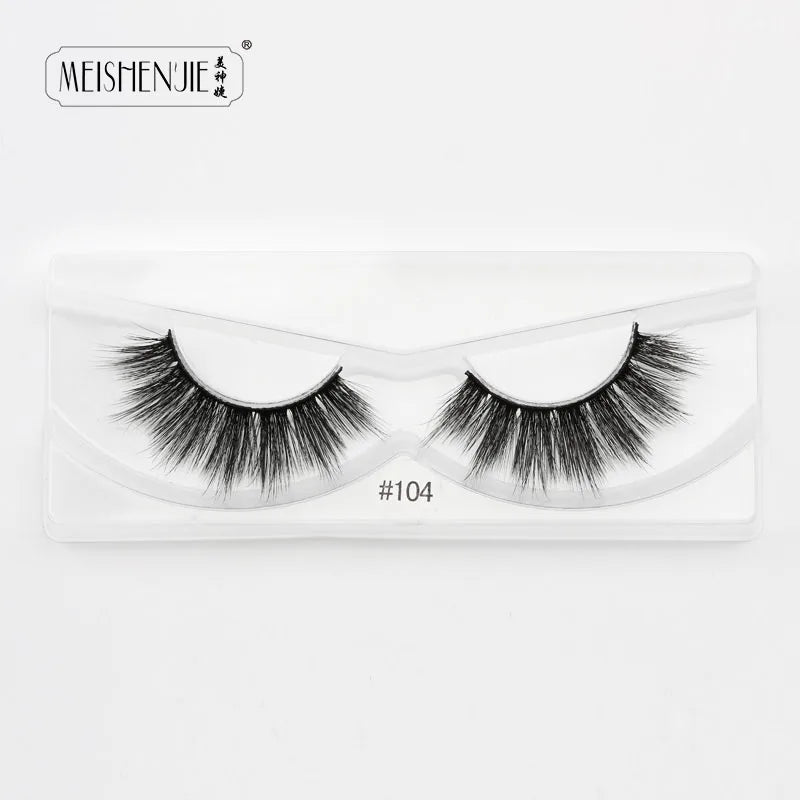 Wholesale 3D Mink Eyelashes – Bulk Pack of 10/30/50/100 Pairs