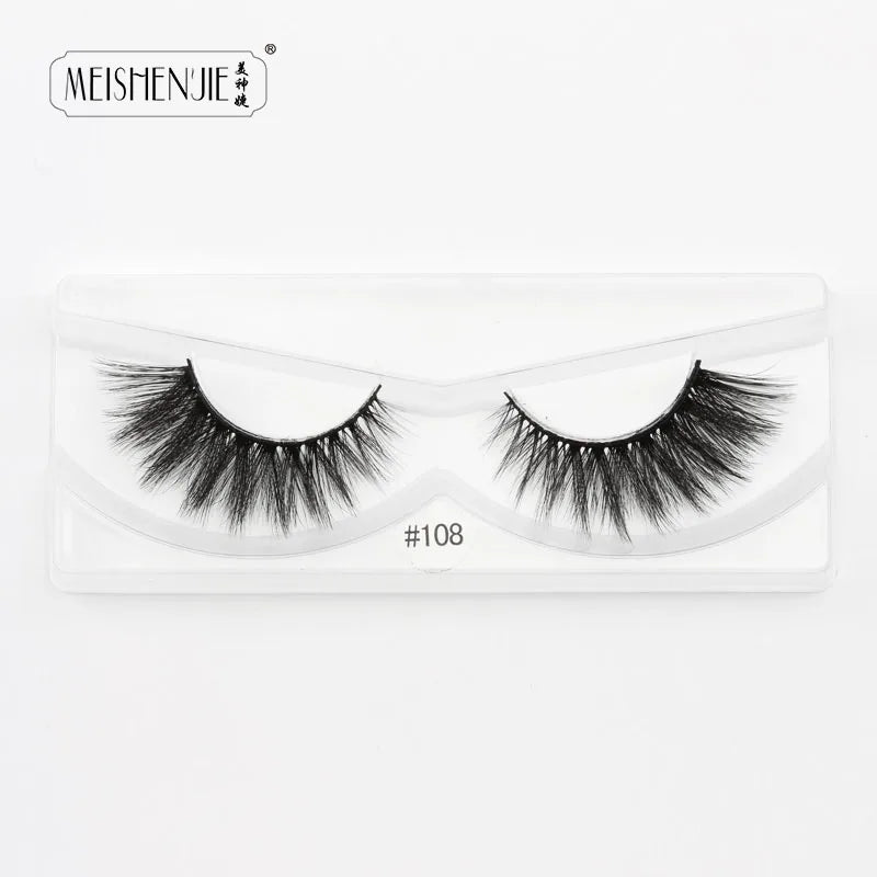 Wholesale 3D Mink Eyelashes – Bulk Pack of 10/30/50/100 Pairs