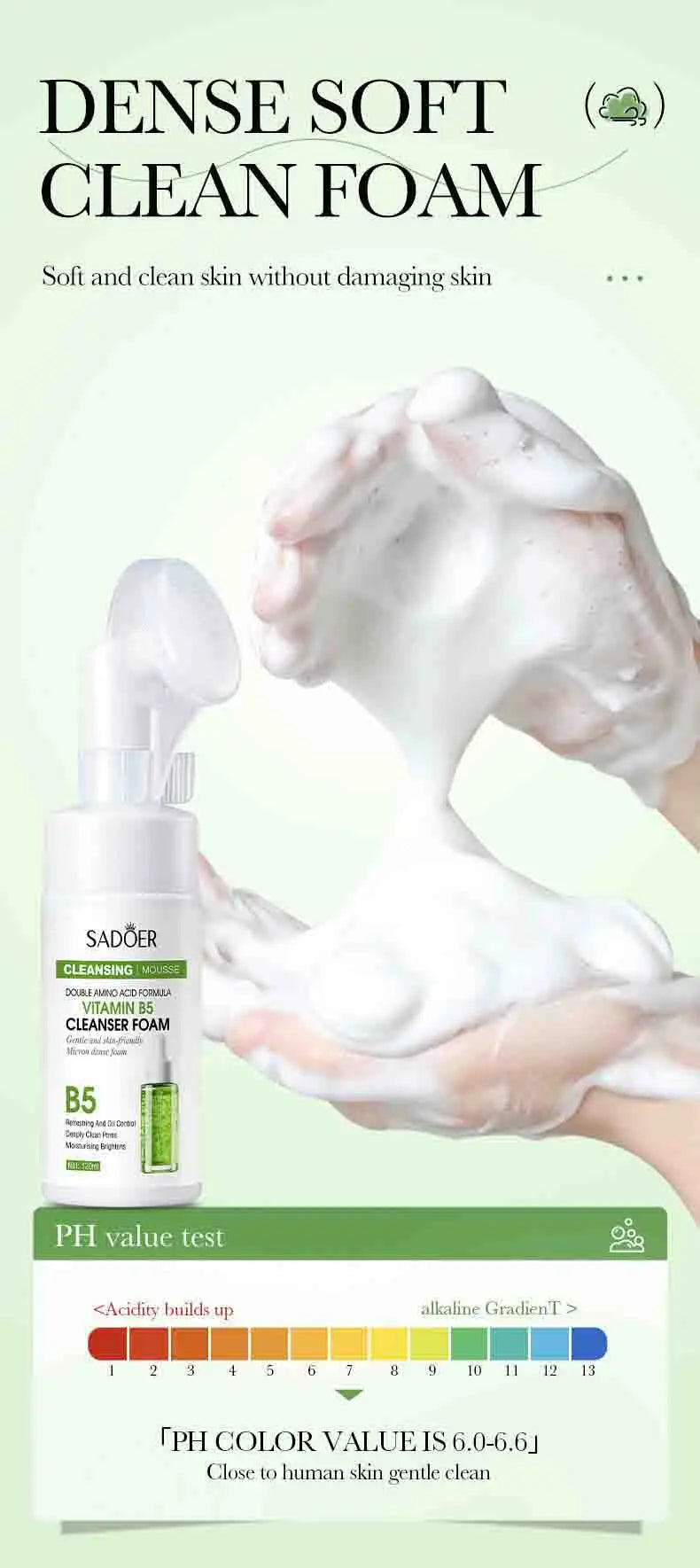SAODER Q10 Vitamin C Face Wash