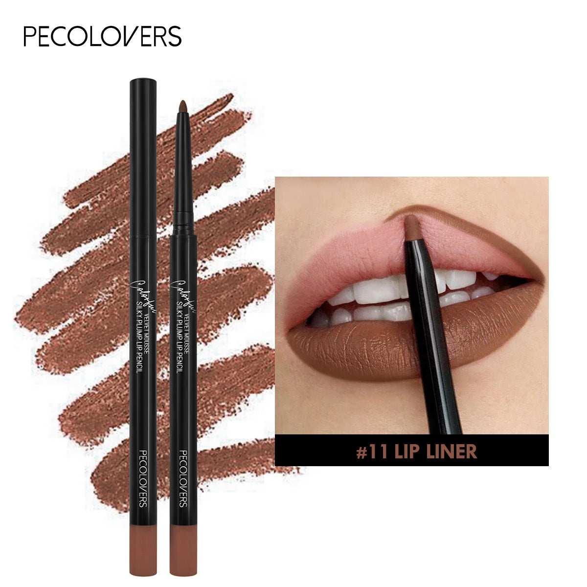 Waterproof Matte Lipliner Pencil – Long-Lasting & Non-Stick Formula