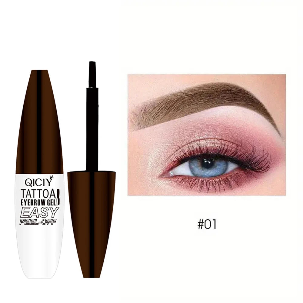 Lasting 3 Days Tattoo Eyebrow Gel Cream – Smudge-Proof & Waterproof