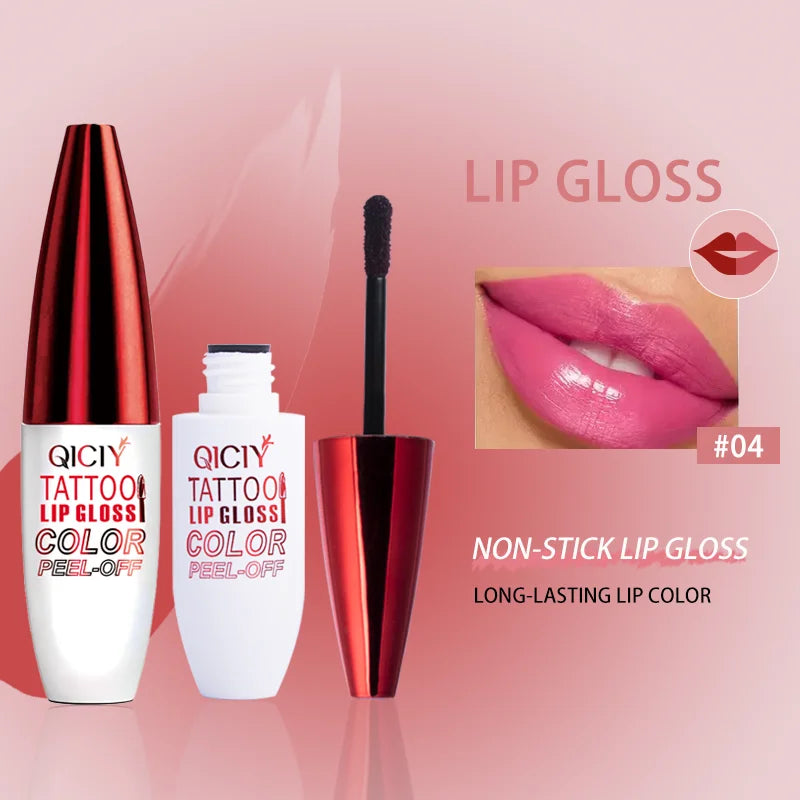 Peel Off Lip Gloss – Matte Lip Stain & Contour Tattoo