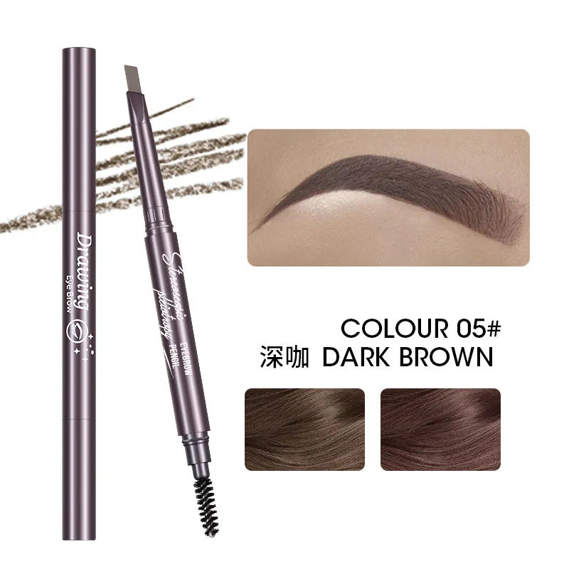 Natural Brown Waterproof Eyebrow Pencil – Ultra-Fine & Long-Lasting