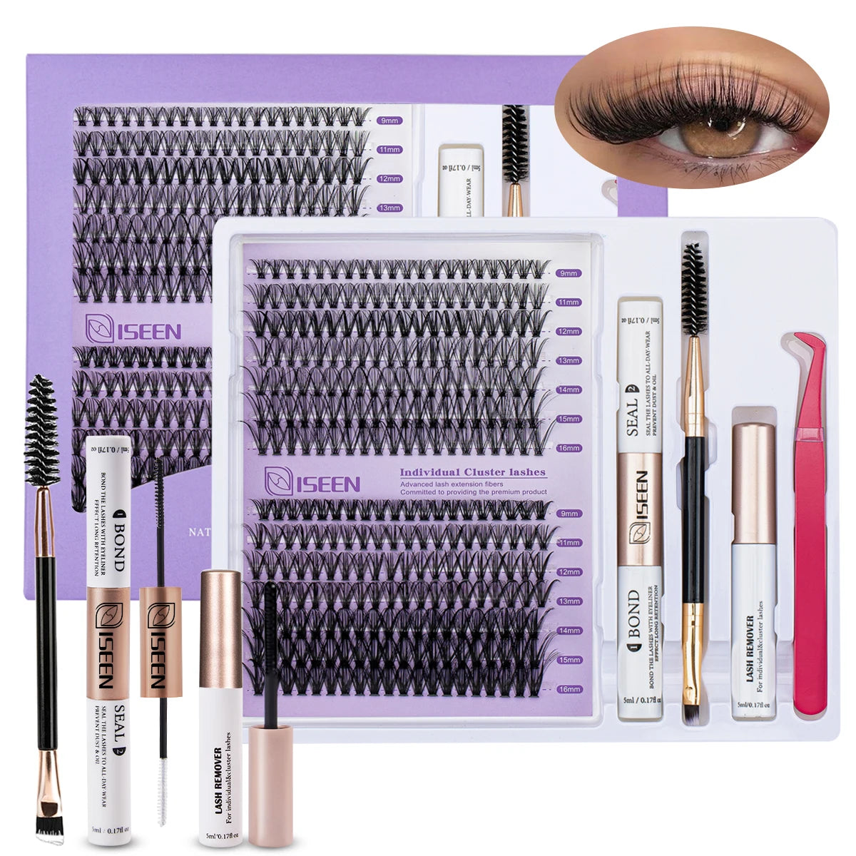 DIY Lash Extension Kit – Mix Styles Lash Clusters