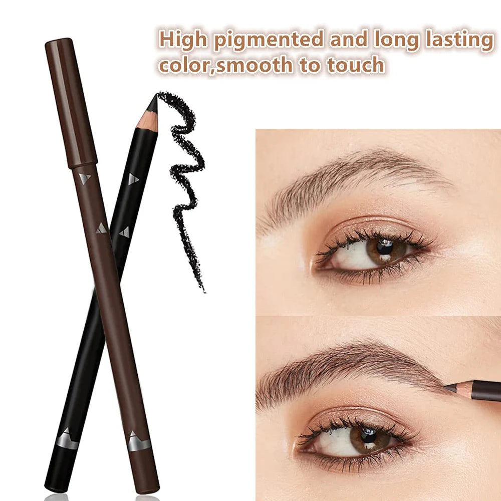 6/12Pcs Waterproof Eyebrow Pencil Set – Professional Eye Makeup Tool