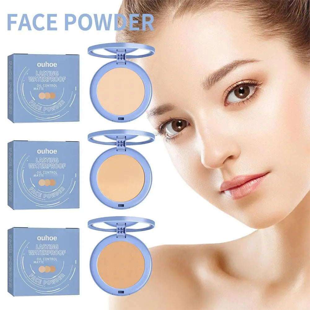 Sunscreen Powder – Oil-Control & Waterproof Matte Face Powder