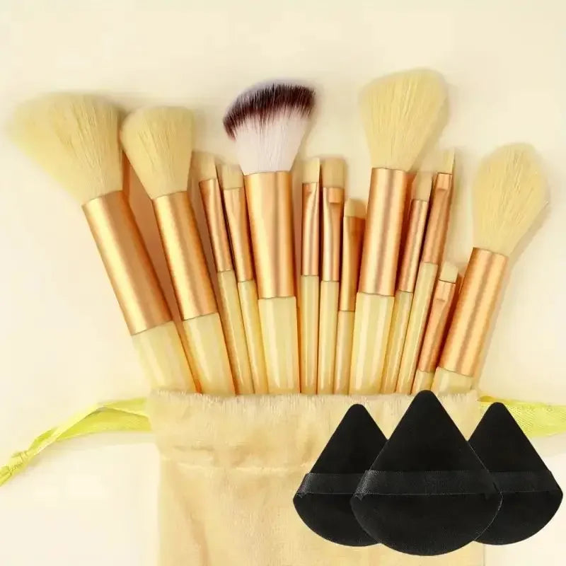 13pcs Premium Synthetic Makeup Brush Set – Soft & Cruelty-Free