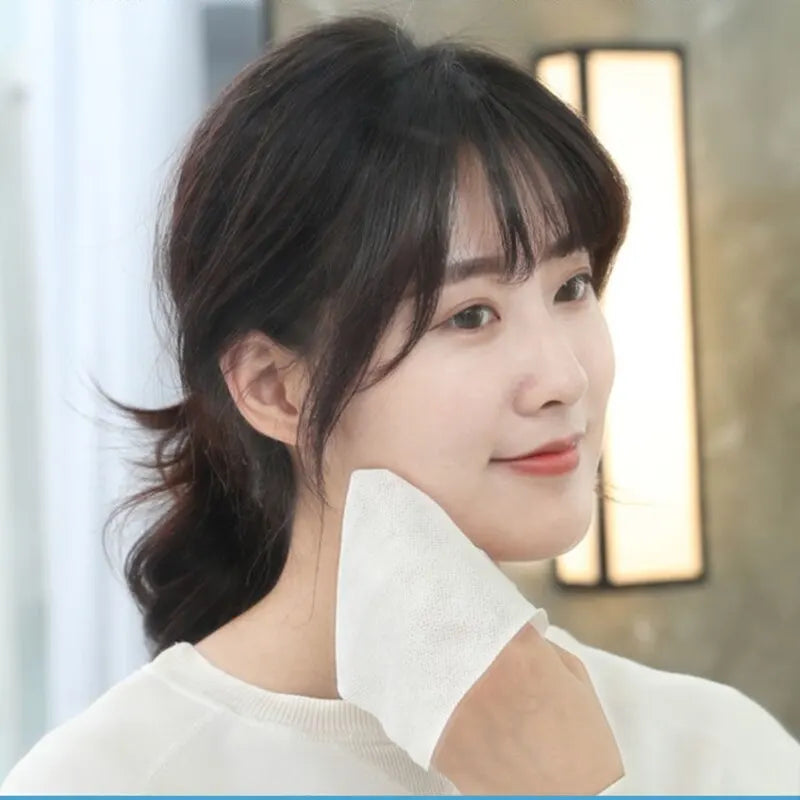 Cotton Disposable Face Towels (100pcs)