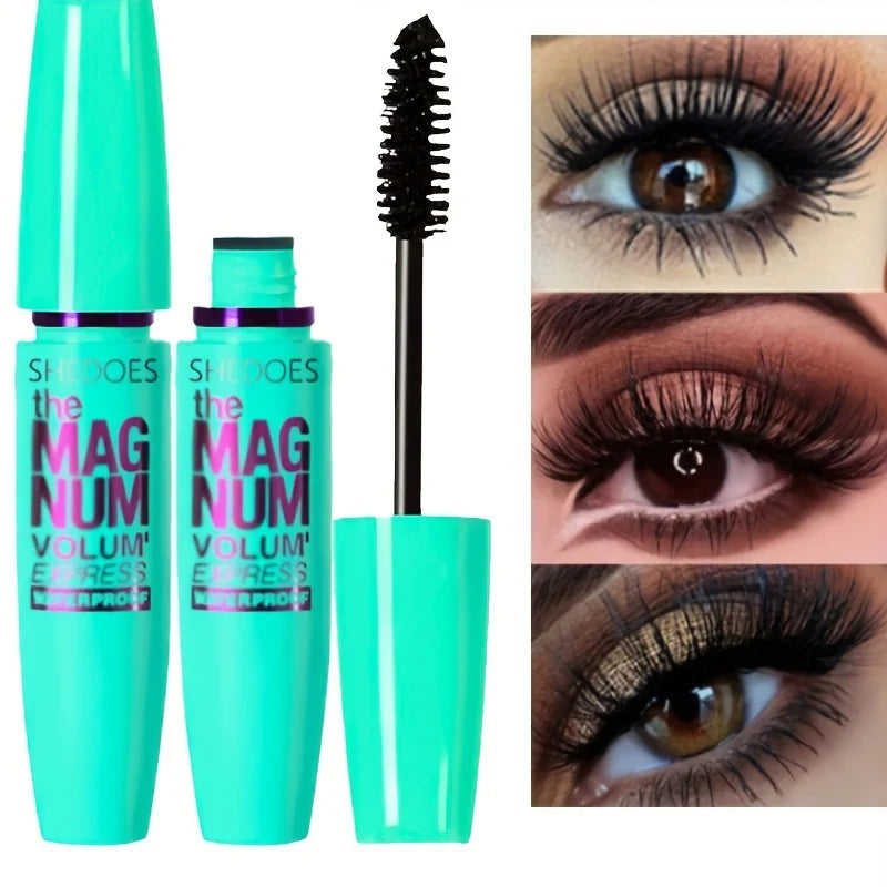 4D Black Mascara – Thickening, Lengthening & Curling Waterproof Mascara