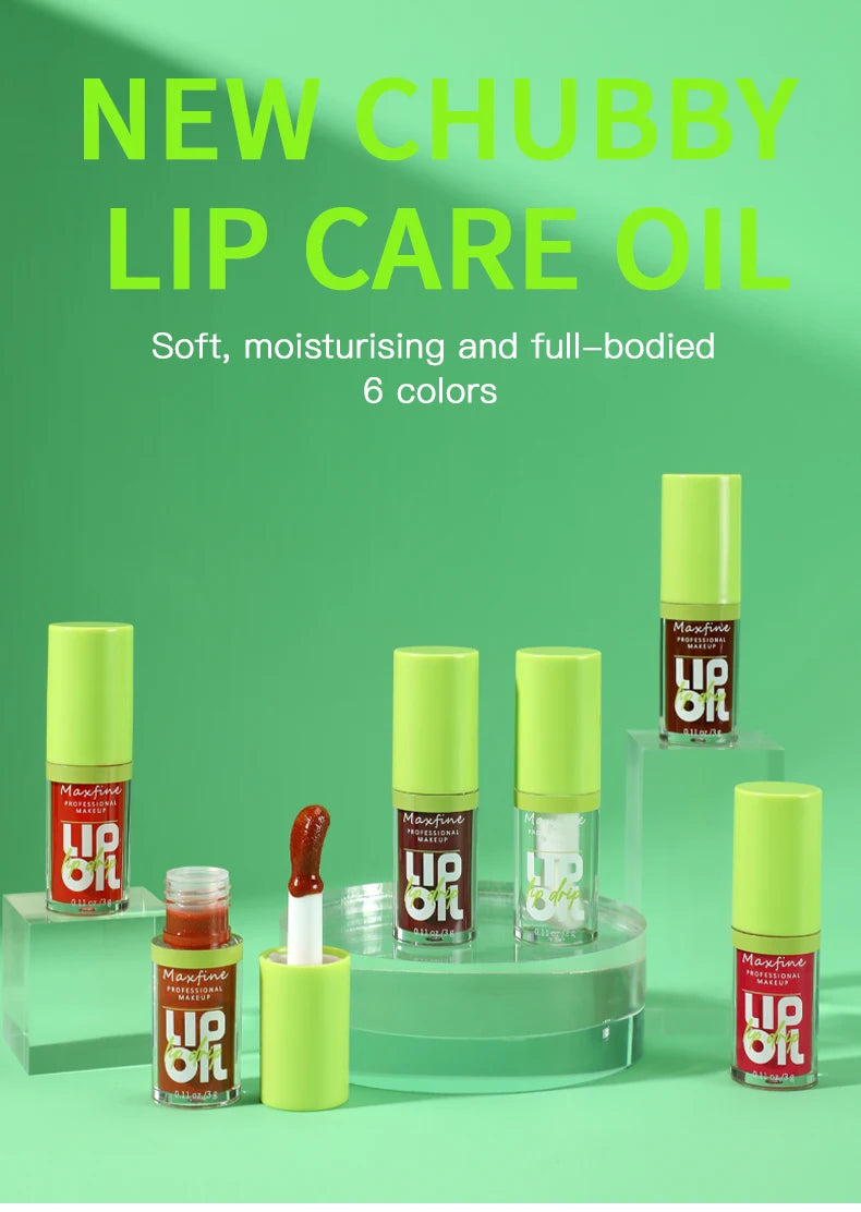 6-Tone Moisturizing Luminous Oil Lip Gloss – Hydrating & Enhancing