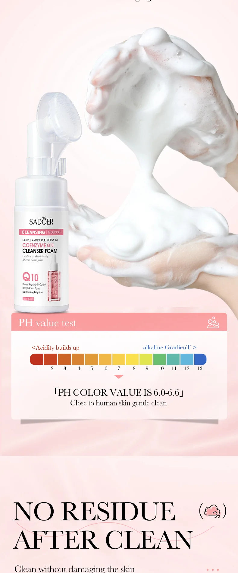 SAODER Q10 Vitamin C Face Wash