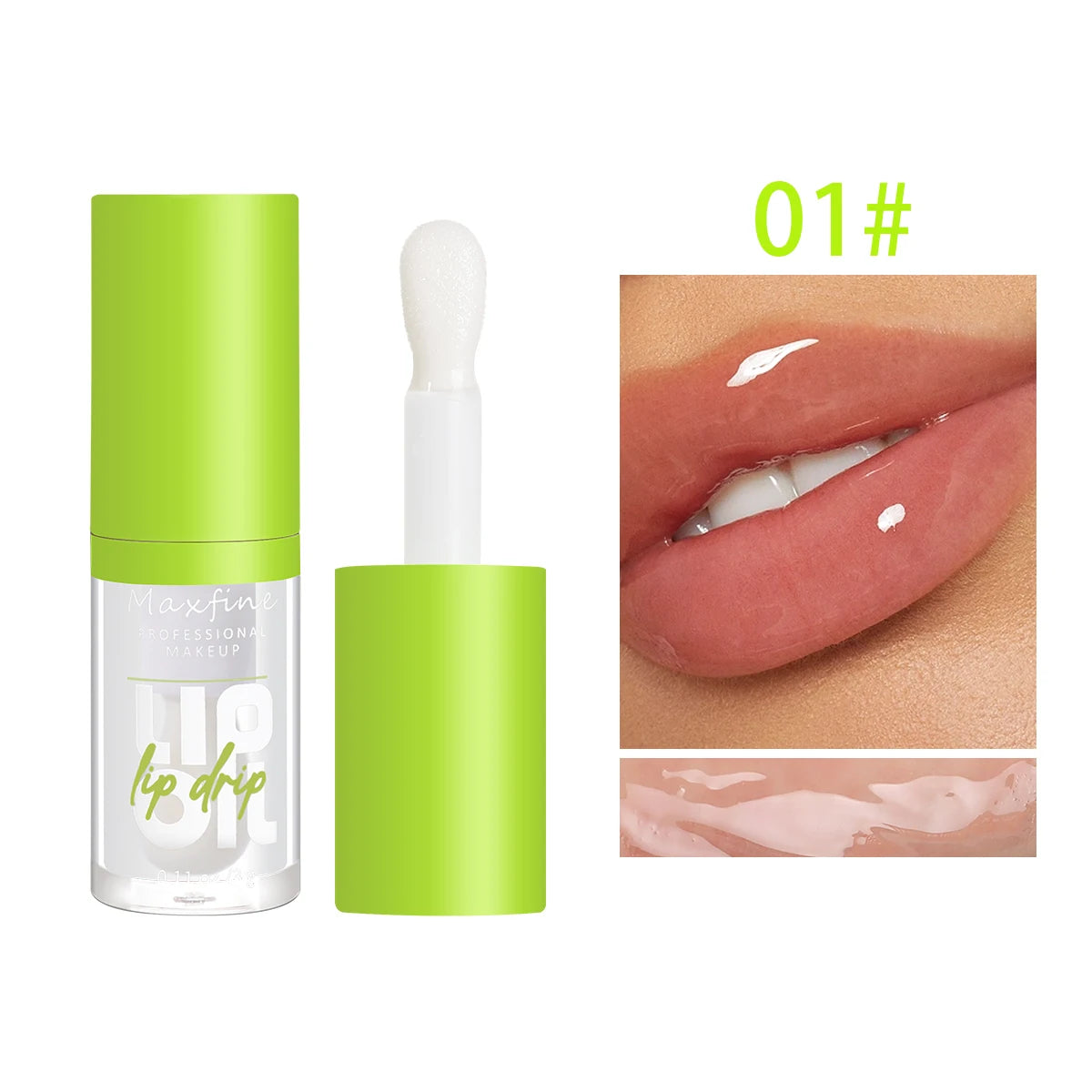 6-Tone Moisturizing Luminous Oil Lip Gloss – Hydrating & Enhancing