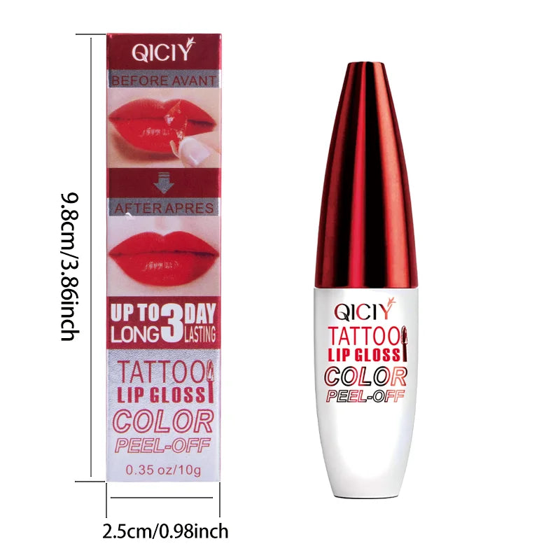 Peel Off Lip Gloss – Matte Lip Stain & Contour Tattoo