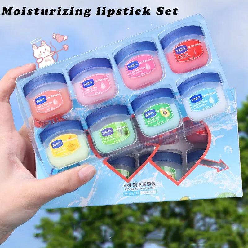 4/6/8 Pcs Lip Balm Set – Deep Moisturizing & Lip Care