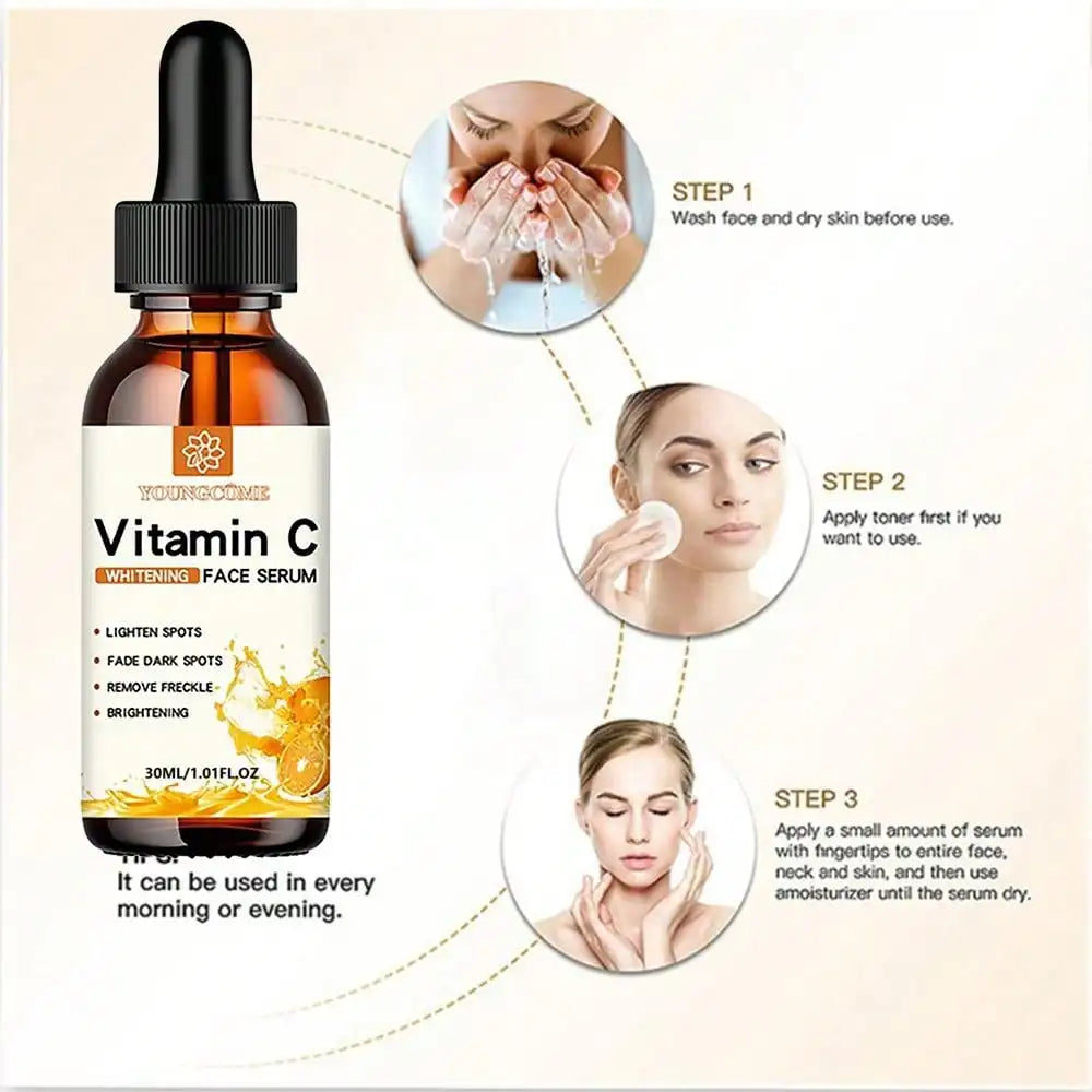 Vitamin C Facial Essence – Hydrating & Anti-Aging Skin Care (30ml)