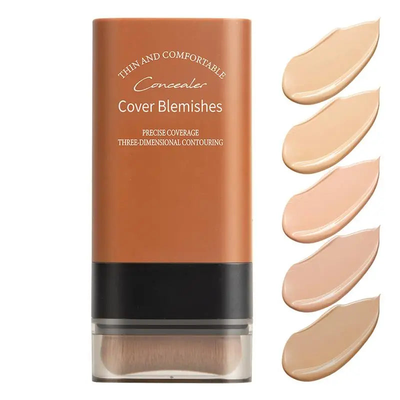 Matte Foundation Cream Stick – Full Coverage & Oil-Control Makeup