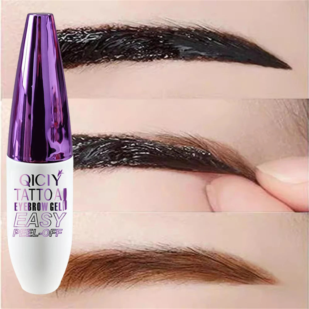 Lasting 3 Days Tattoo Eyebrow Gel Cream – Smudge-Proof & Waterproof