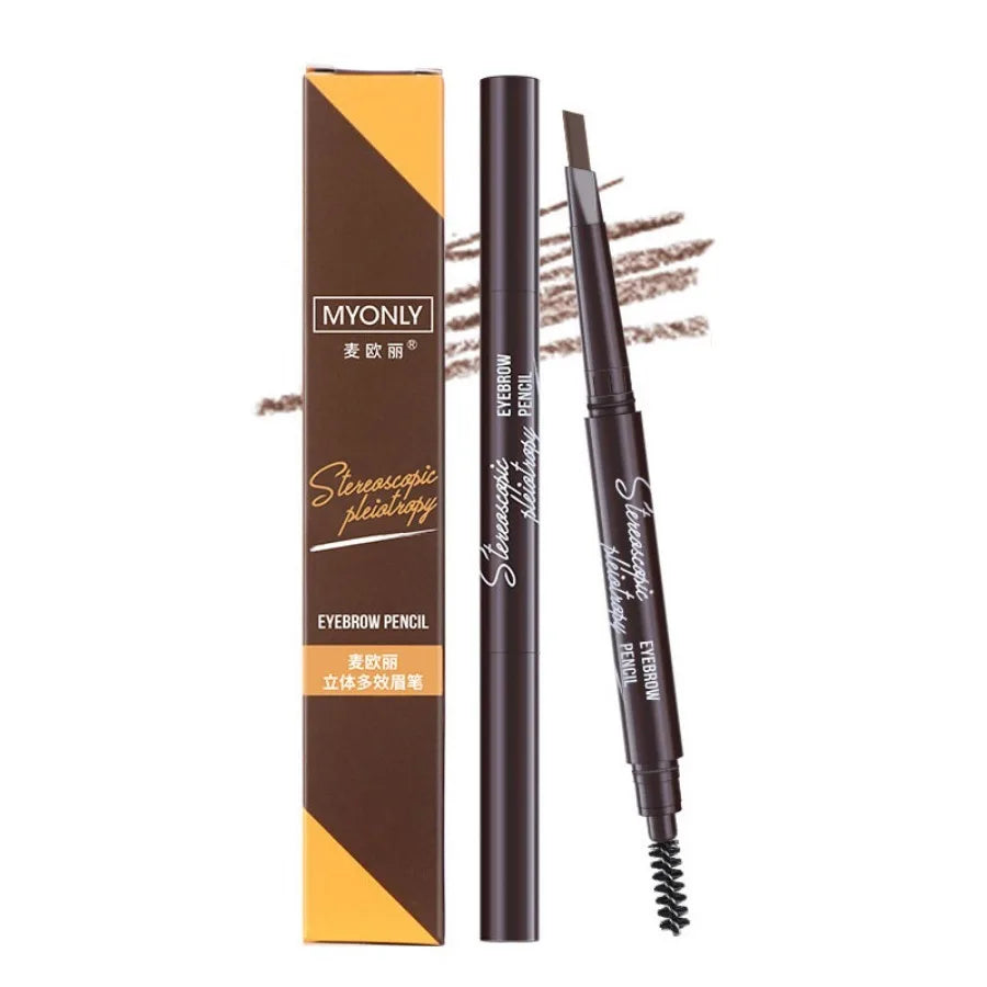 Natural Brown Waterproof Eyebrow Pencil – Ultra-Fine & Long-Lasting