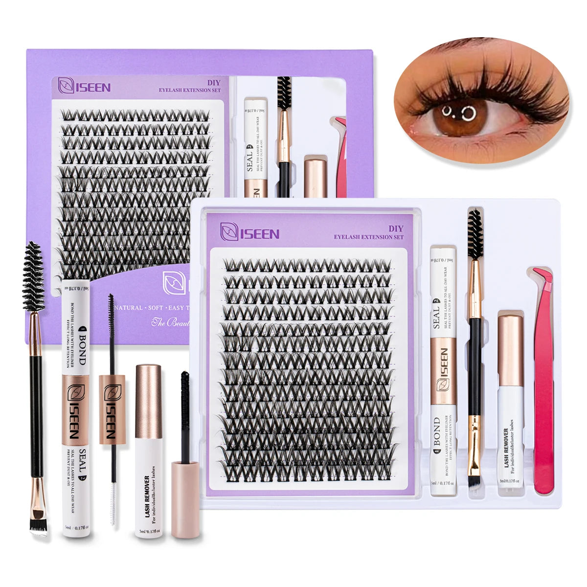 DIY Lash Extension Kit – Mix Styles Lash Clusters