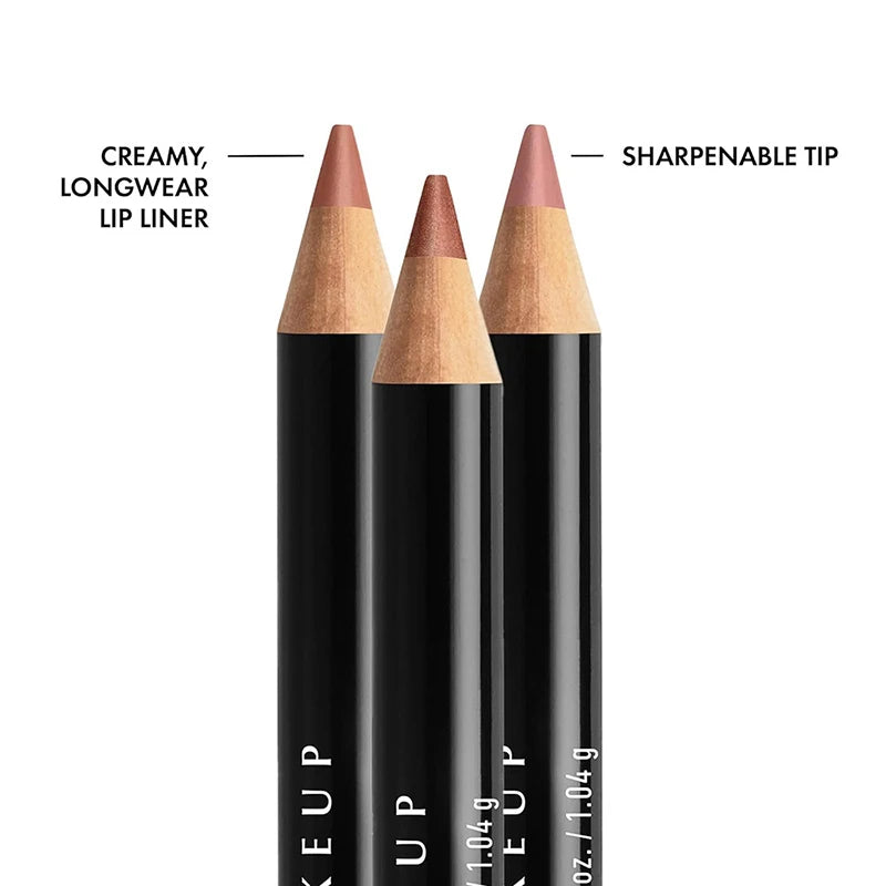 11-Color Matte Lipliner Pencil – Waterproof & Plumping Lip Contour