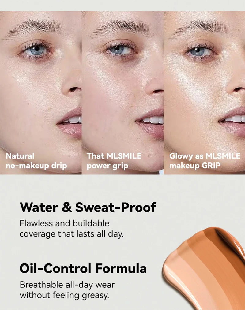 Full-Coverage Matte Foundation – Long-Lasting & Waterproof