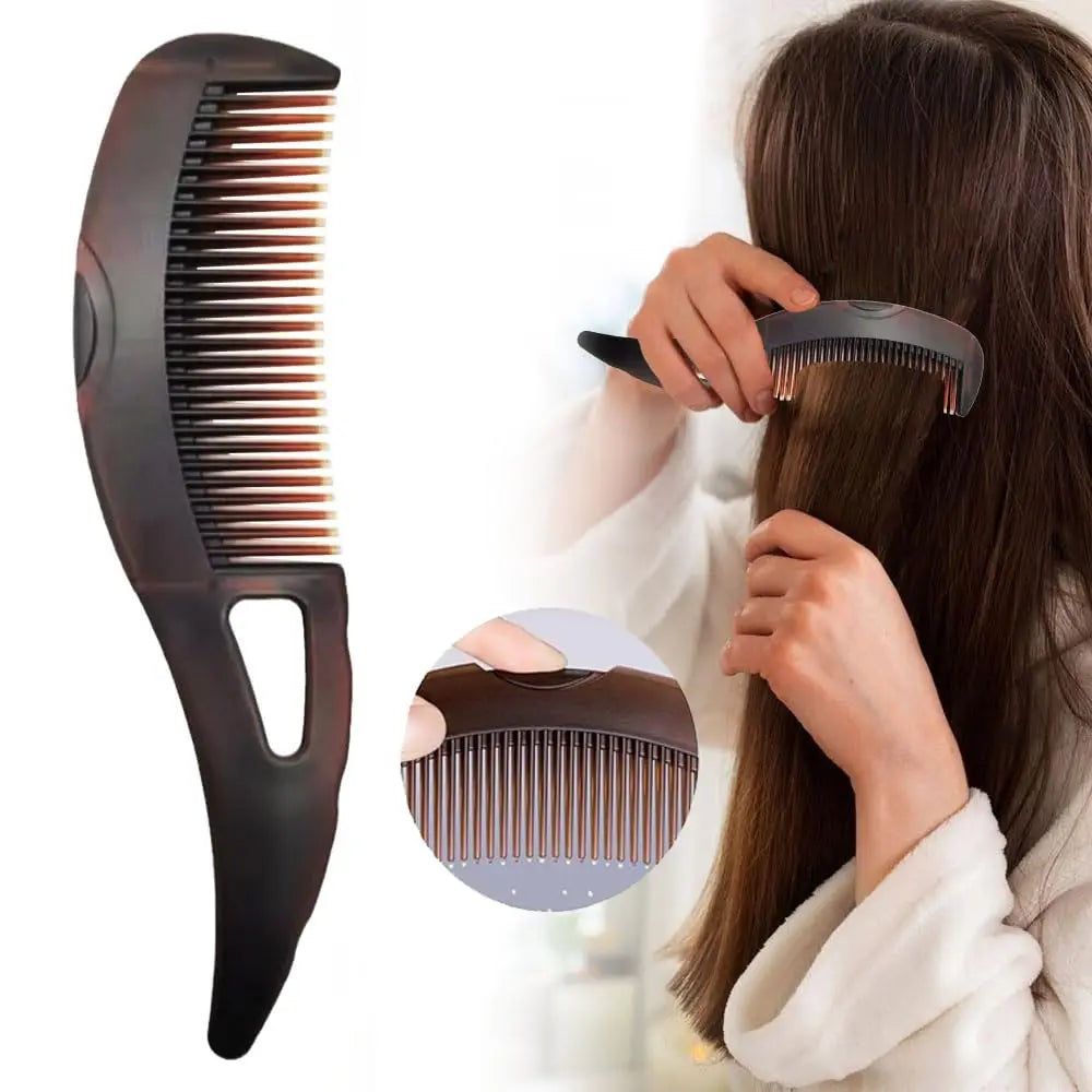 Dandruff Removal Scalp Hair Comb – Self-Cleaning Anti-Static Massage Brushes