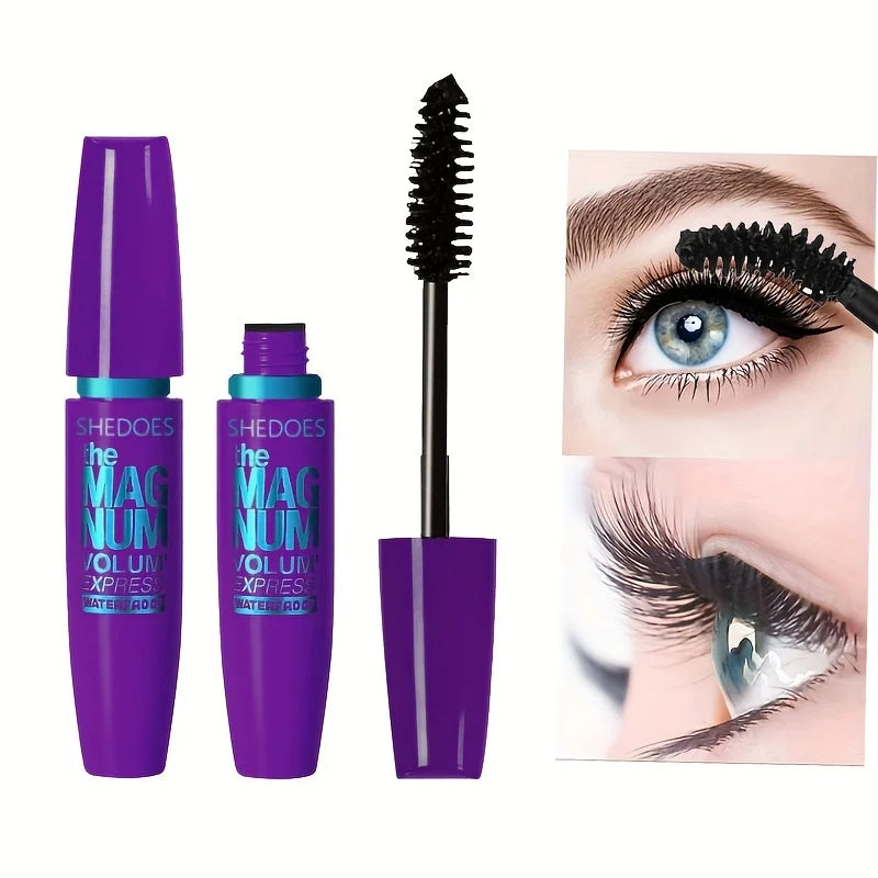 4D Black Mascara – Thickening, Lengthening & Curling Waterproof Mascara