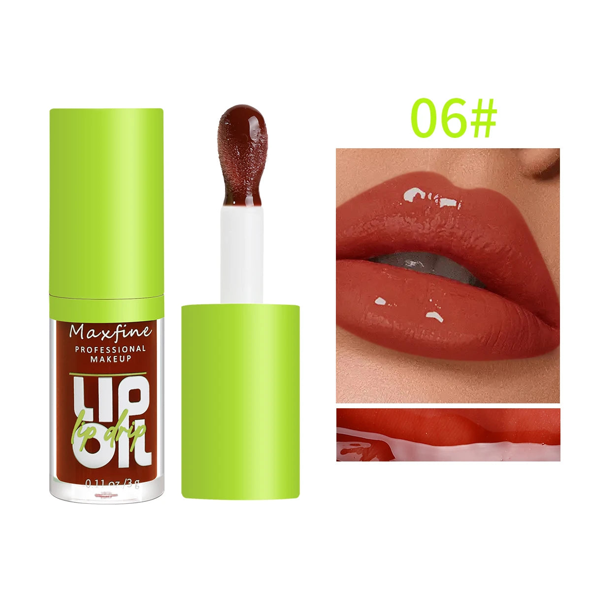 6-Tone Moisturizing Luminous Oil Lip Gloss – Hydrating & Enhancing