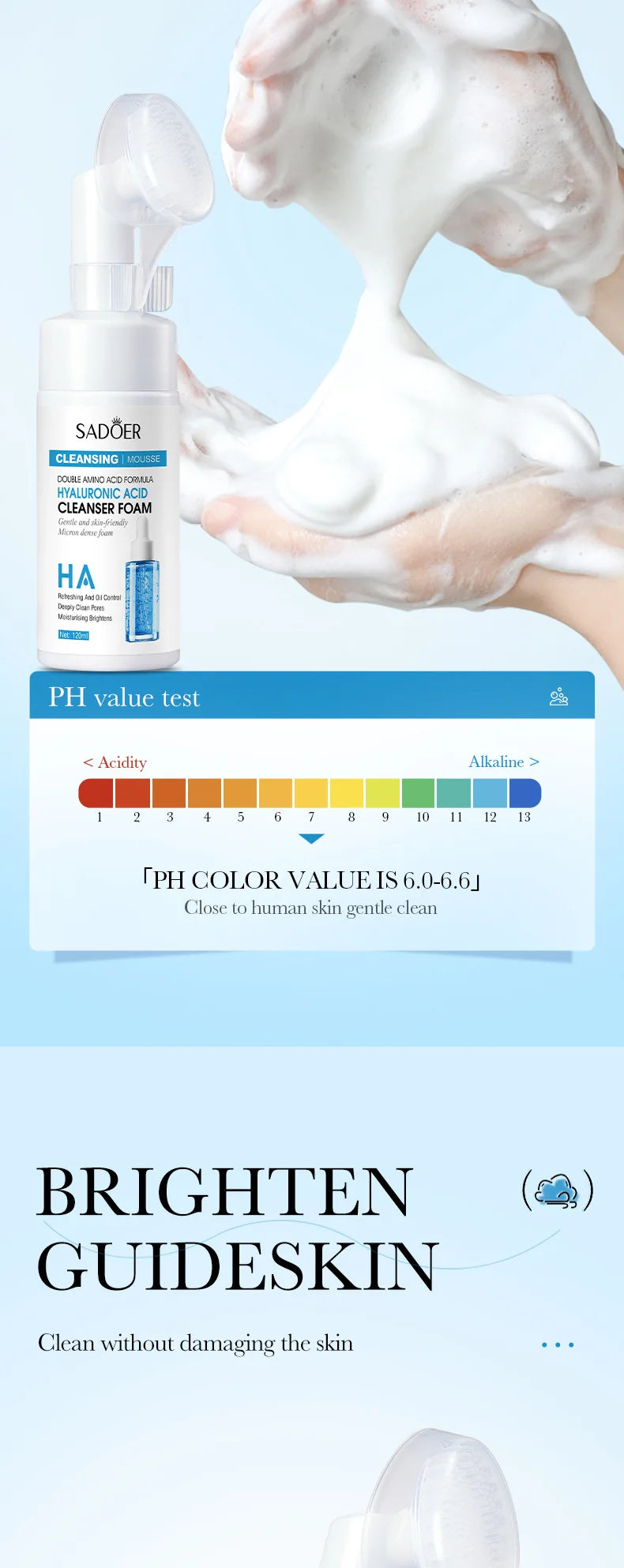 SAODER Q10 Vitamin C Face Wash