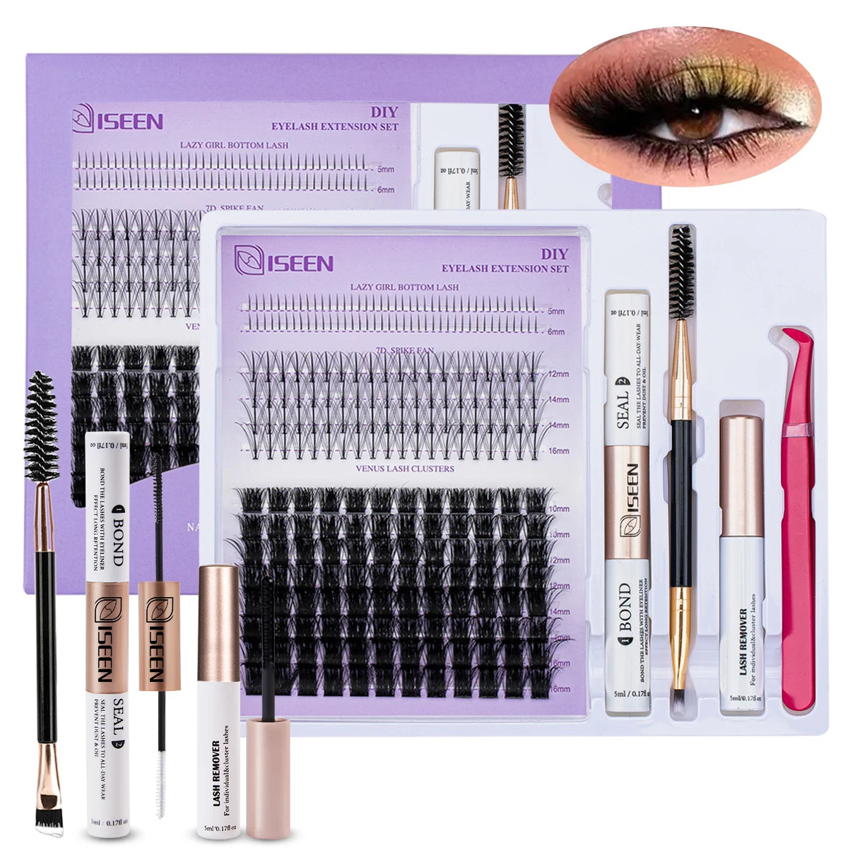 DIY Lash Extension Kit – Mix Styles Lash Clusters