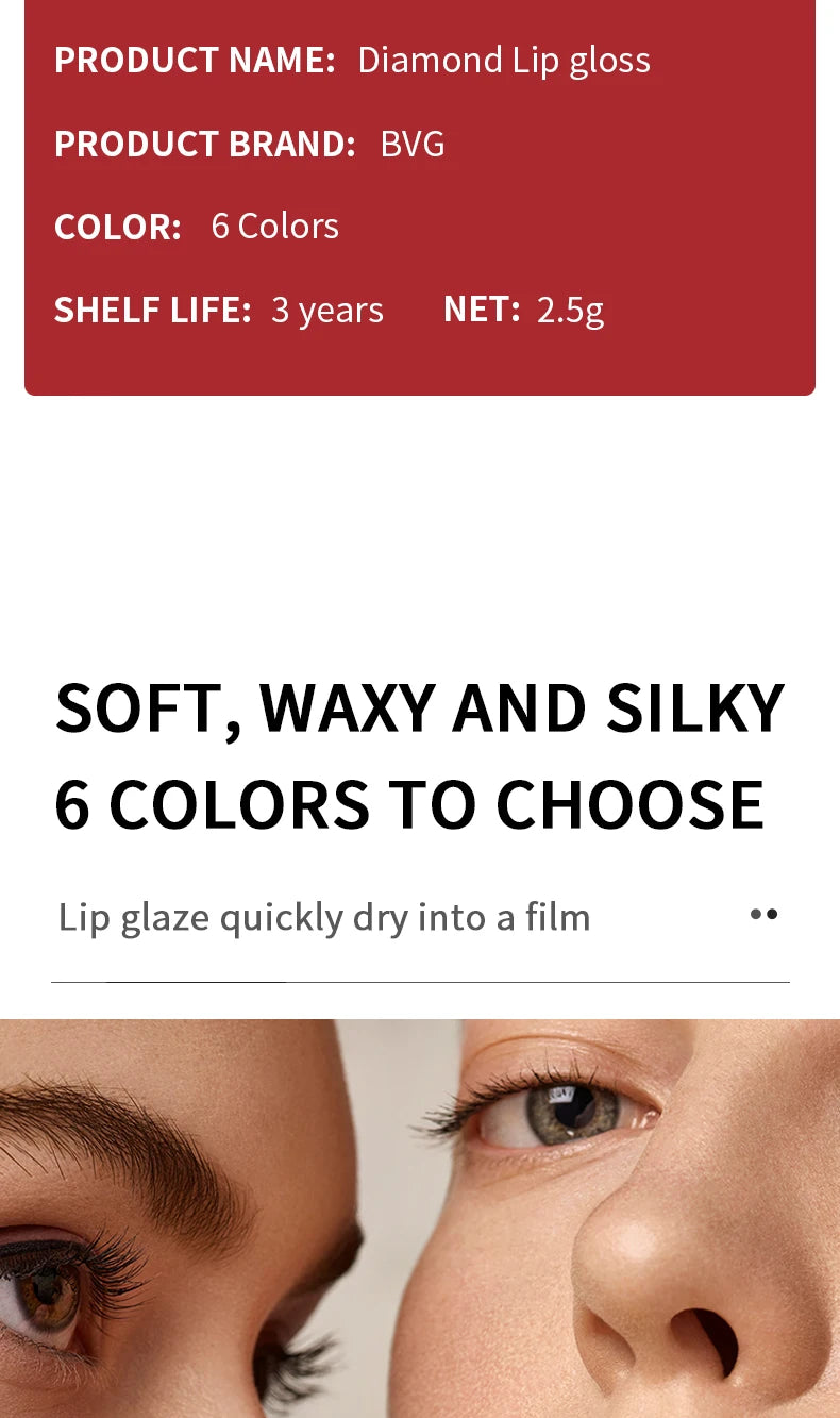 Velvet Matte Waterproof Lip Gloss