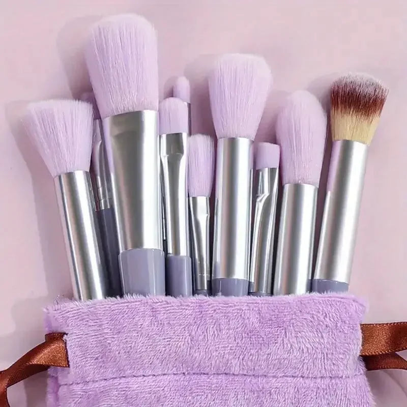 13pcs Premium Synthetic Makeup Brush Set – Soft & Cruelty-Free