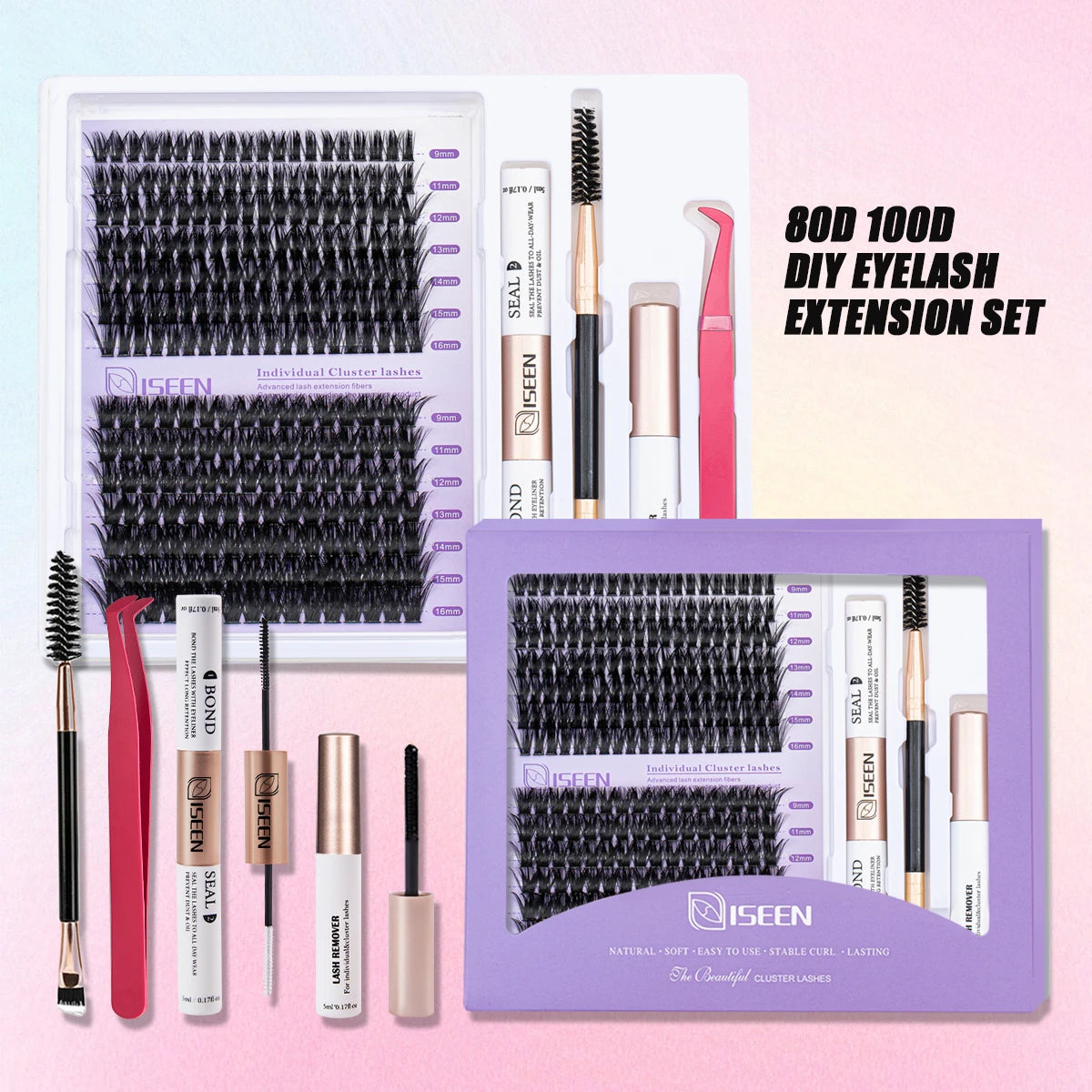 DIY Lash Extension Kit – Mix Styles Lash Clusters