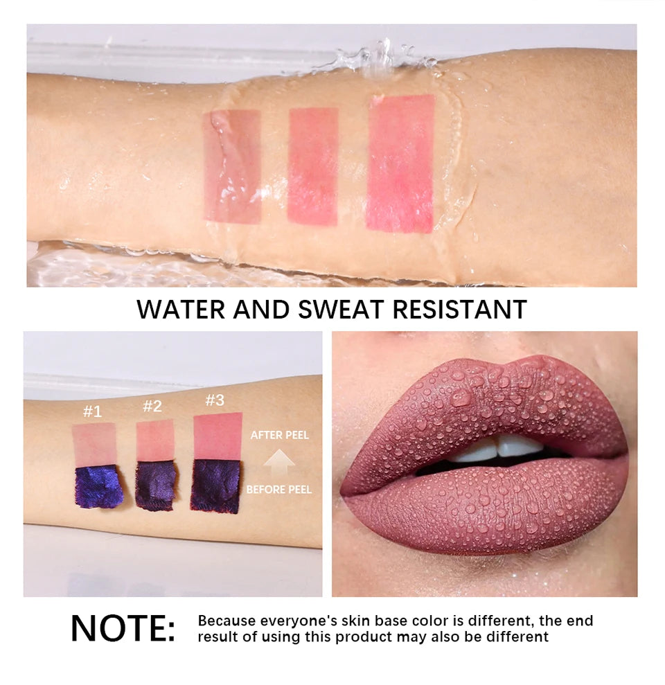 Blading Lip Gloss Peel & Stick Set – Long-Lasting & Waterproof