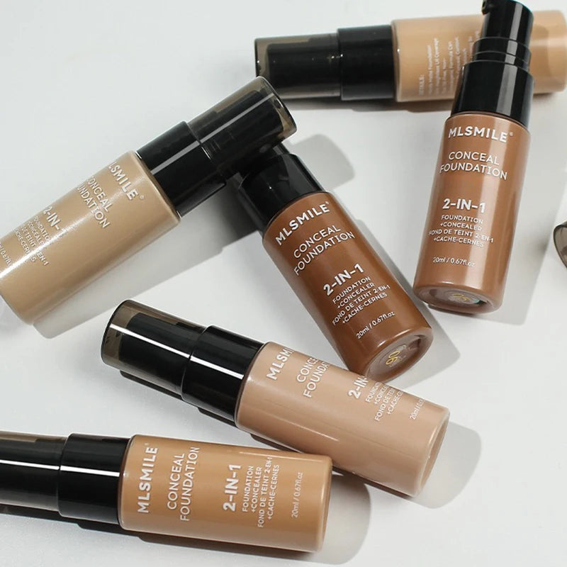 Full-Coverage Matte Foundation – Long-Lasting & Waterproof