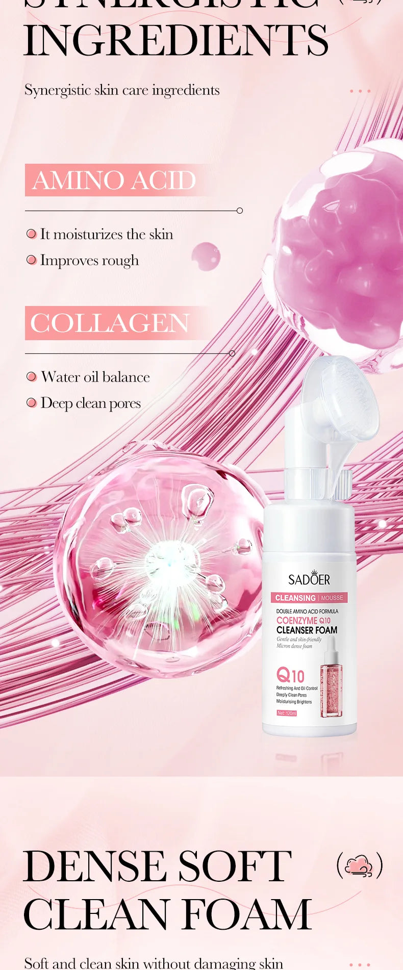 SAODER Q10 Vitamin C Face Wash