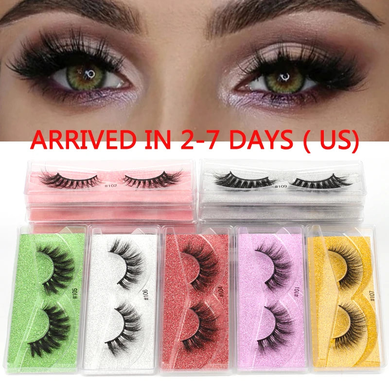 Wholesale 3D Mink Eyelashes – Bulk Pack of 10/30/50/100 Pairs