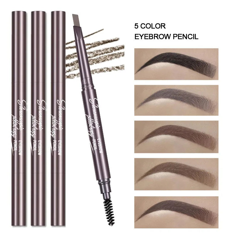 Natural Brown Waterproof Eyebrow Pencil – Ultra-Fine & Long-Lasting