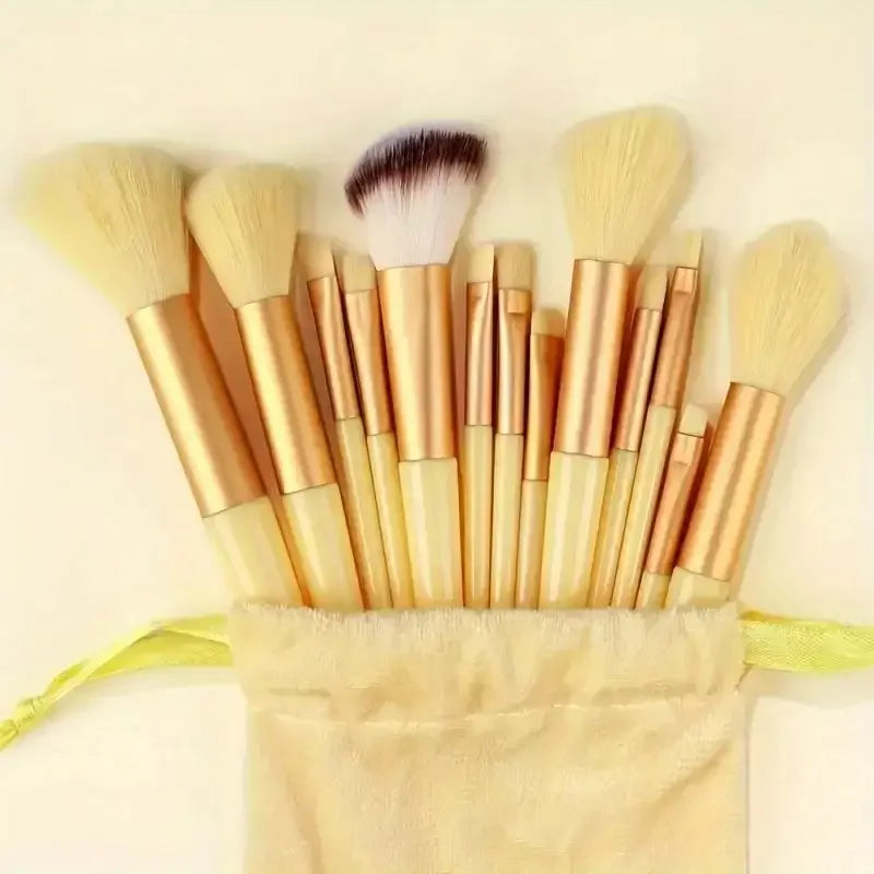 13pcs Premium Synthetic Makeup Brush Set – Soft & Cruelty-Free