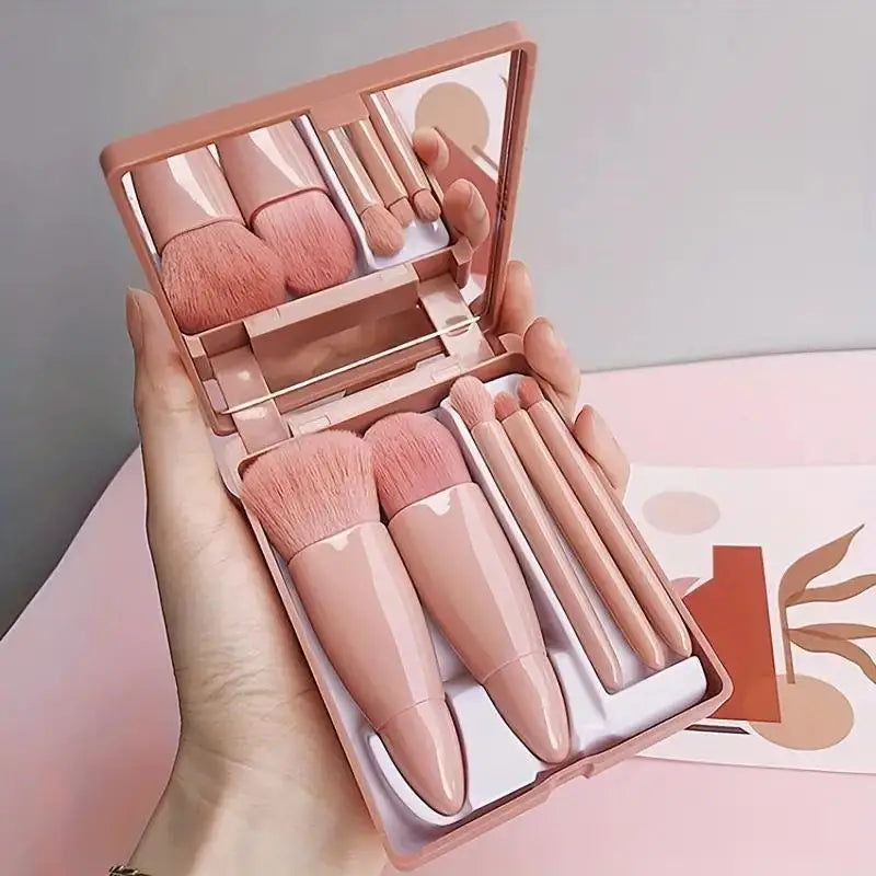 5pcs Travel Size Makeup Brushes Set