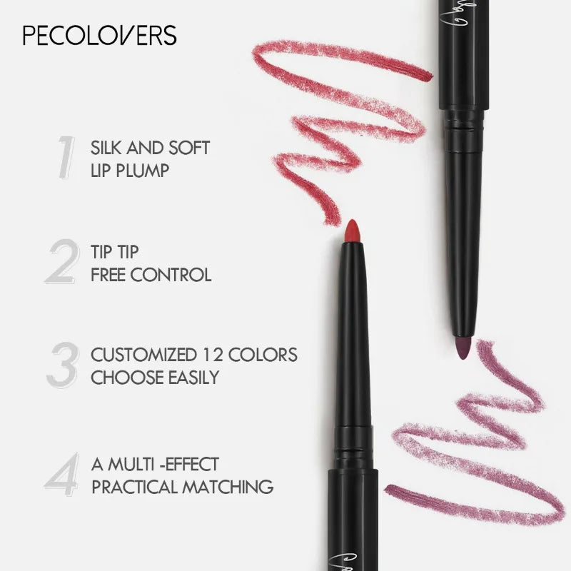 Waterproof Matte Lipliner Pencil – Long-Lasting & Non-Stick Formula