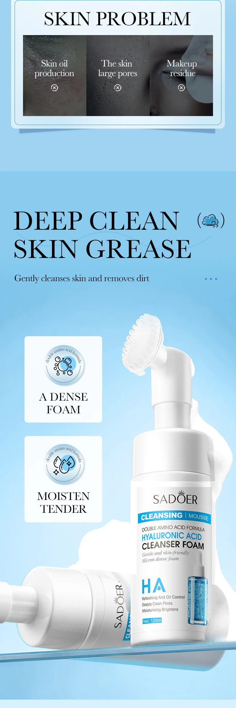 SAODER Q10 Vitamin C Face Wash