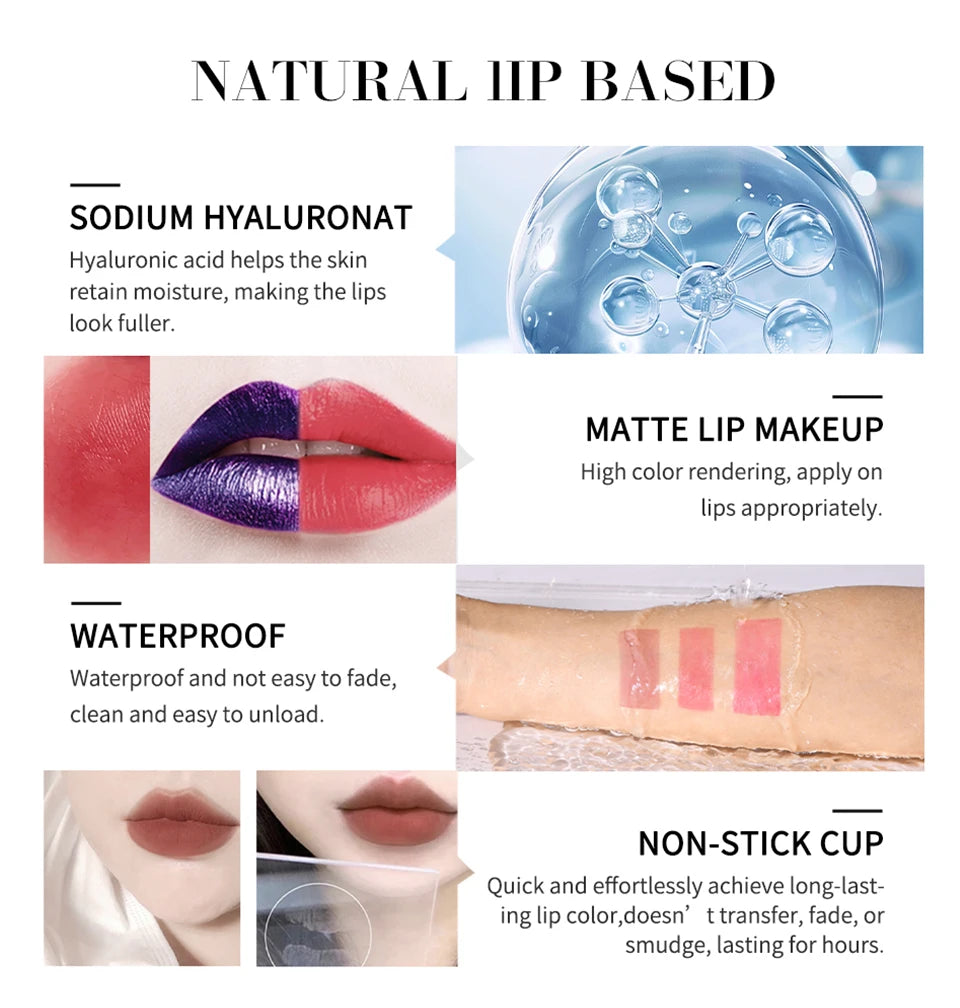 Blading Lip Gloss Peel & Stick Set – Long-Lasting & Waterproof