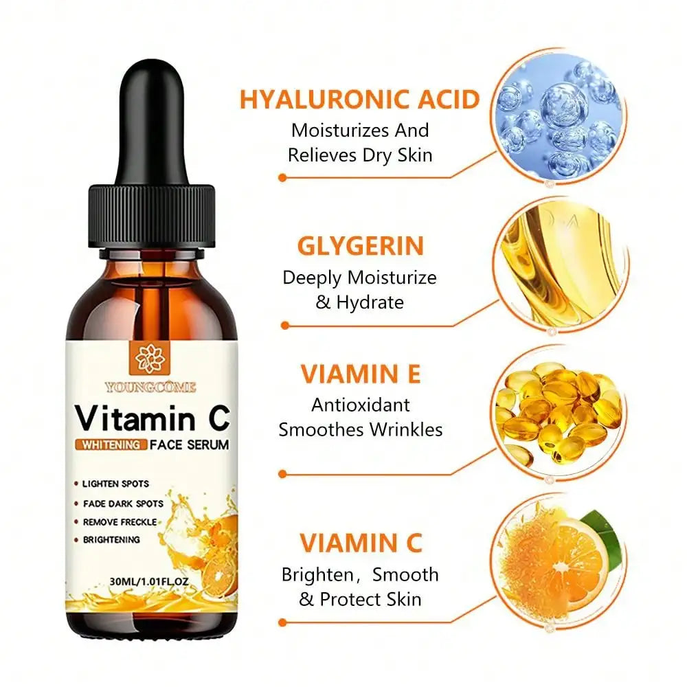 Vitamin C Facial Essence – Hydrating & Anti-Aging Skin Care (30ml)