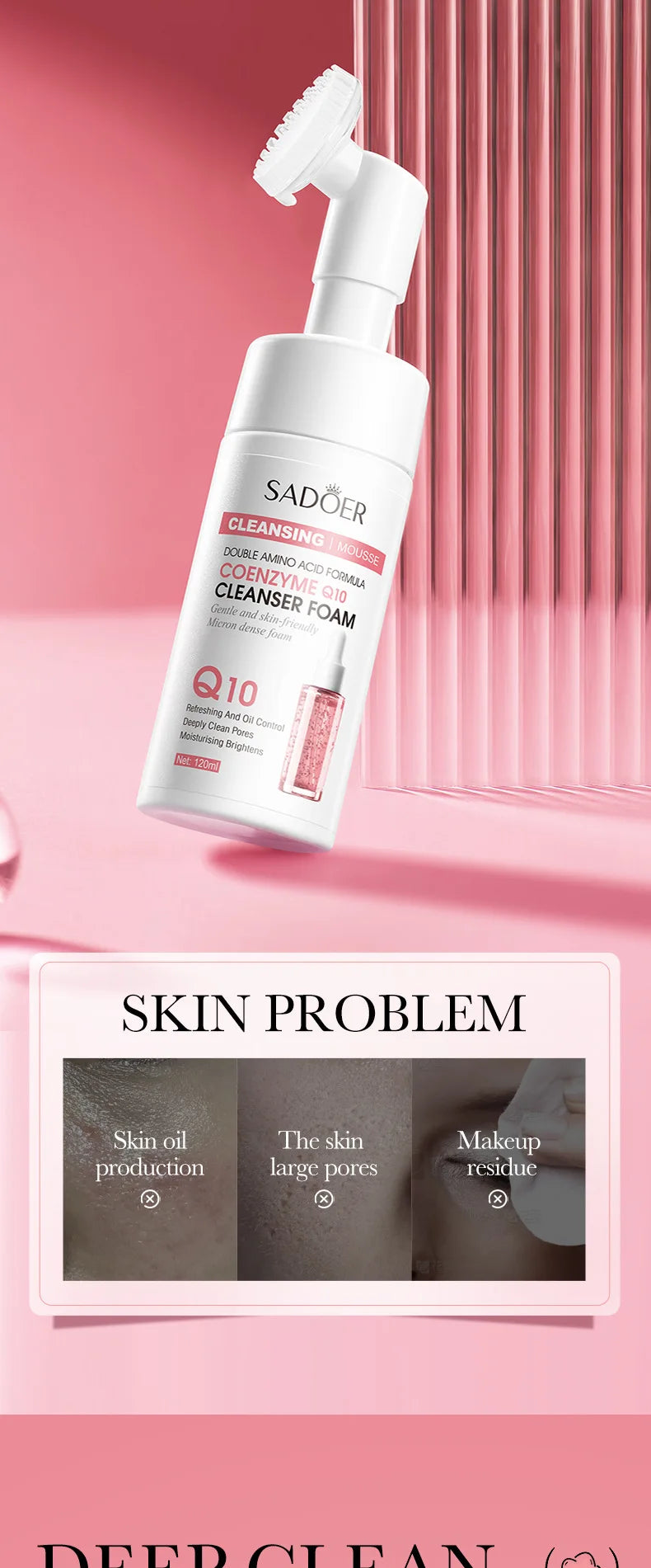 SAODER Q10 Vitamin C Face Wash