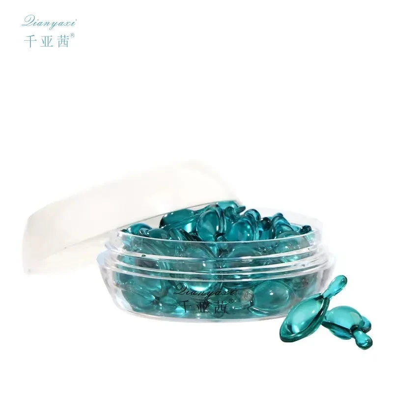 50PCS Blue Copper Peptide Capsule Face Serum