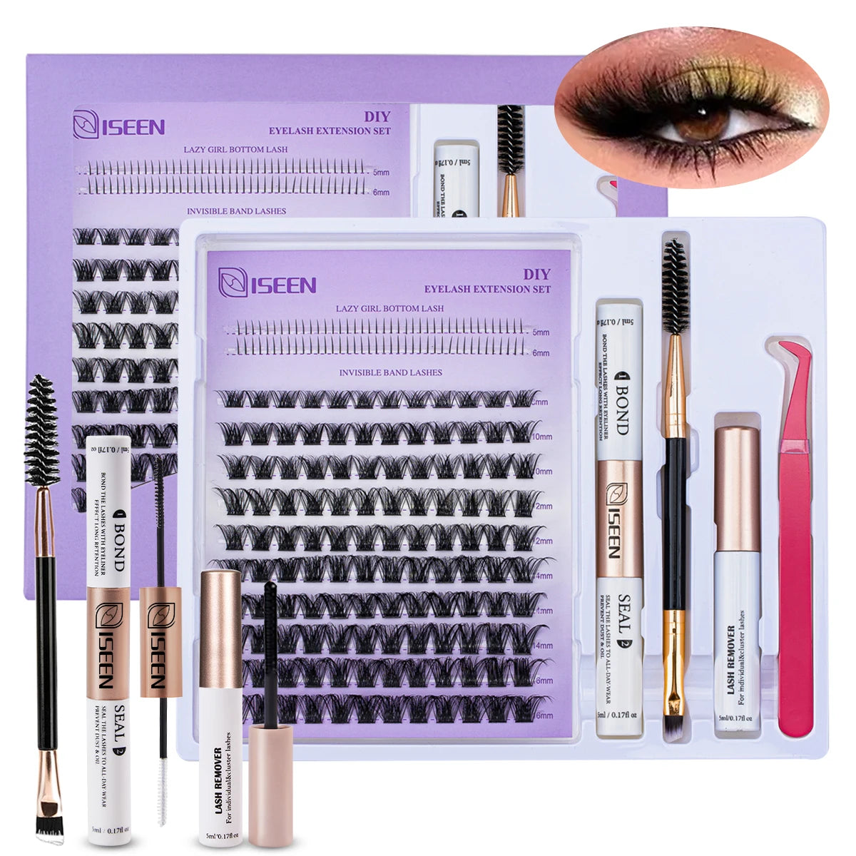 DIY Lash Extension Kit – Mix Styles Lash Clusters