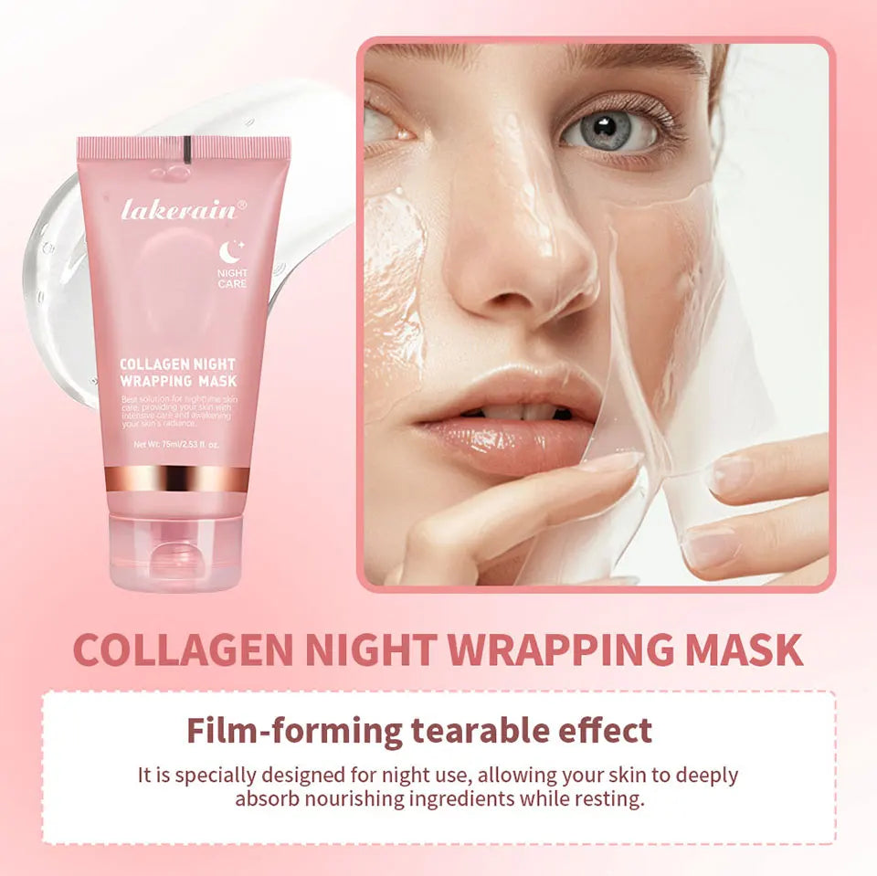 Night Collagen Wrapping Mask – Rejuvenating & Moisturizing Face Mask