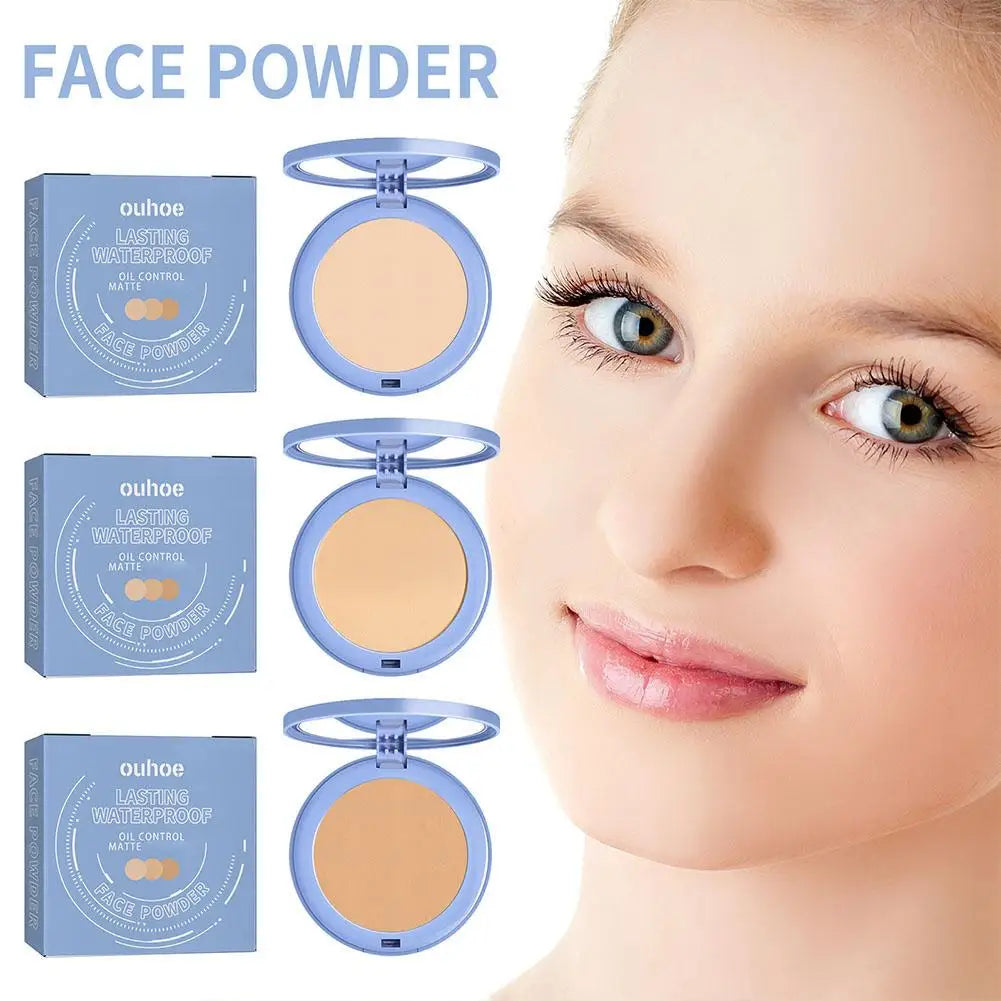 Sunscreen Powder – Oil-Control & Waterproof Matte Face Powder